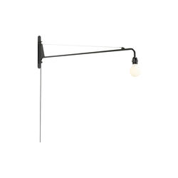 Petite Potence vegglampe, black, Vitra 